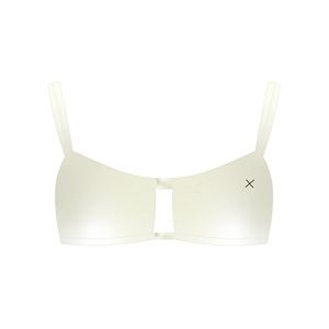 BoutineLA Off White Satin Atlantic Swimsuit set